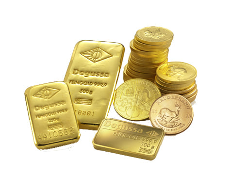 Barren Goldbaren Goldmünzen